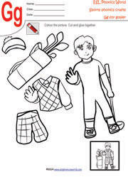 golfer-sports-craft-worksheet